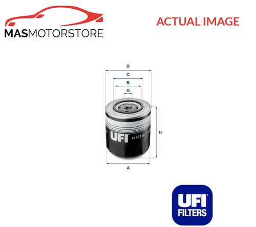 Engine oil filter ufi - oil,