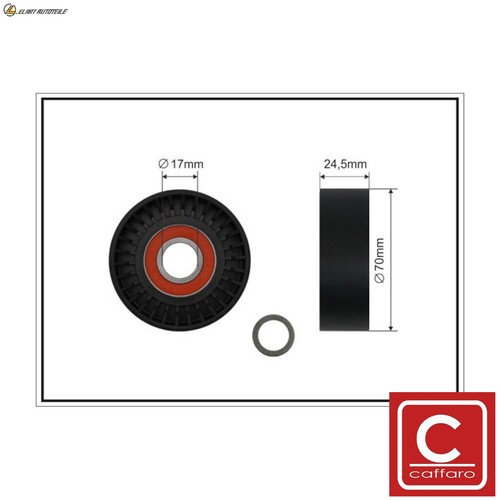 Tensioner pulley ribbed - tensioner, belt