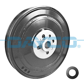 Belt pulley crankshaft - belt, for
