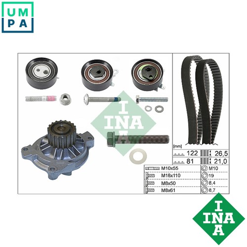 Water pump timing belt - water,