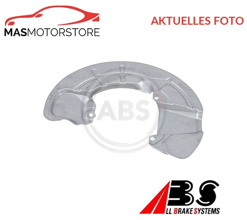 Splash plate brake disc - , abs