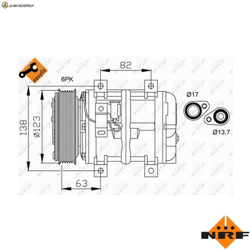 Compressor air con 32112 for - compressor,