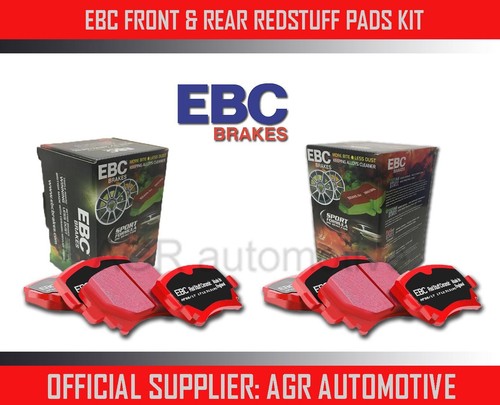 Ebc redstuff front rear pads - redstuff,