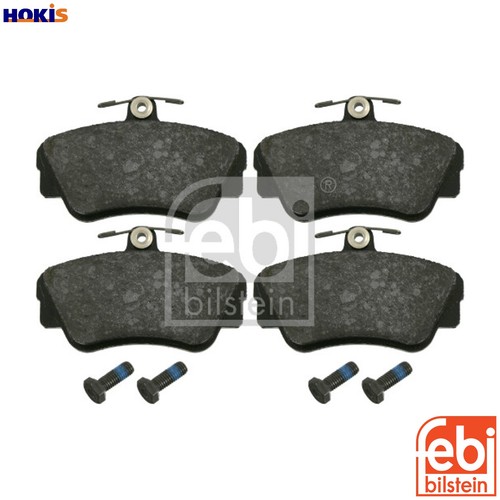 Brake pad set disc - disc, 16210