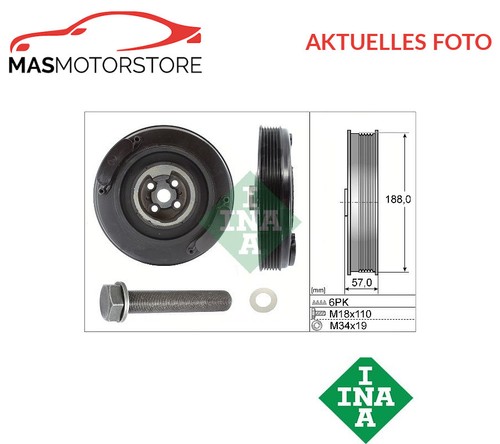 Pulley set crankshaft ina - crankshaft,