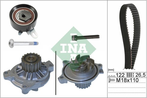 Water pump timing - water,
